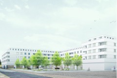 wohn- und geschäftshaus „panorama- blick“ weimar | 1. preis 2017 (in realisierung)